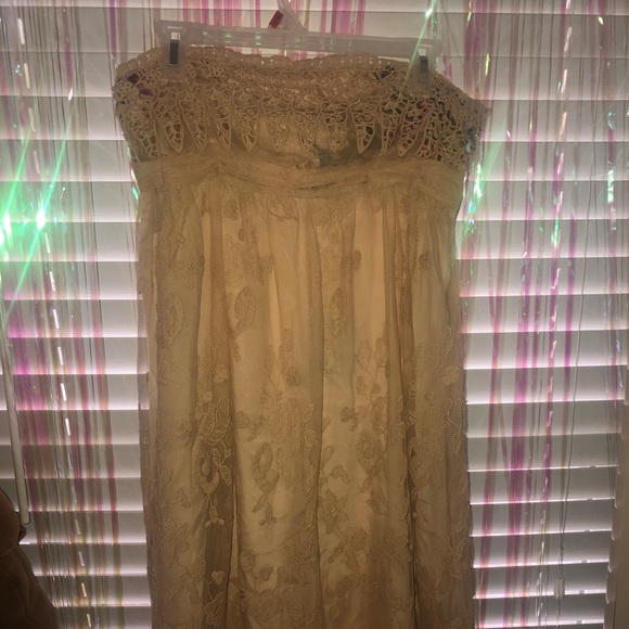 Zeharlale Anthropologie Floral Lace Dress NWT - Picture 3 of 6